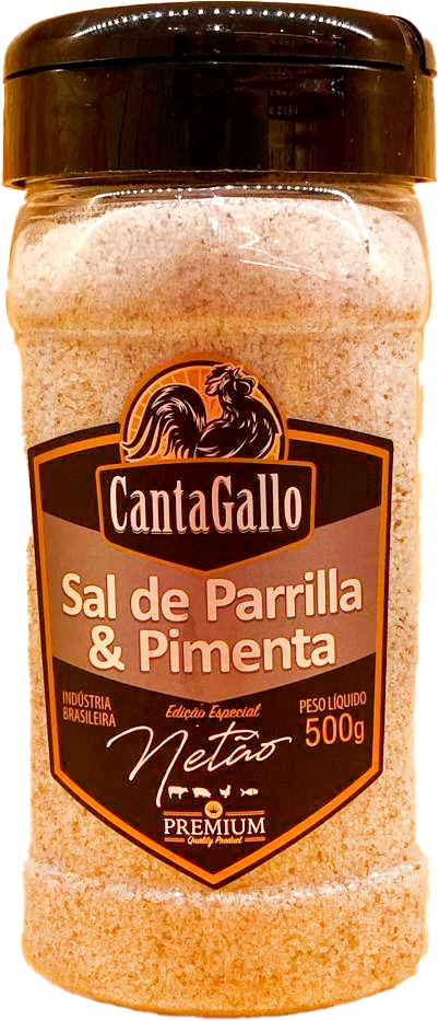 SAL DE PARRILHA COM PIMENTA 500G